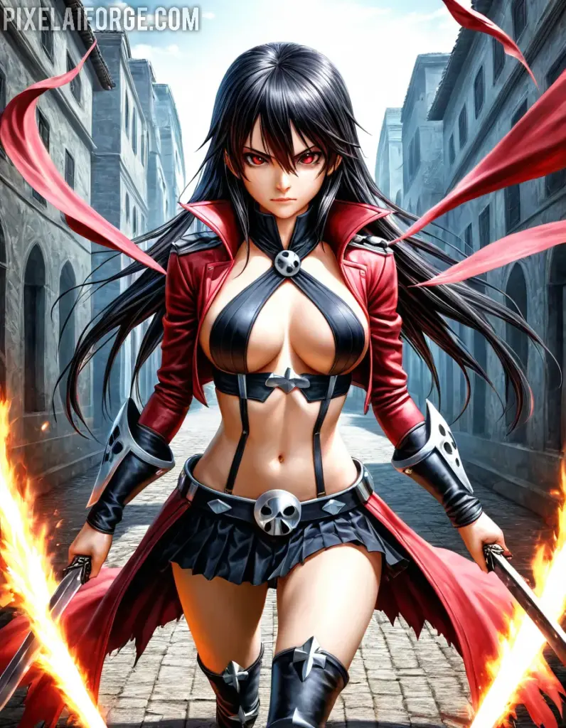 Akame ga Kill Una experta en espadas con una misión peligrosa