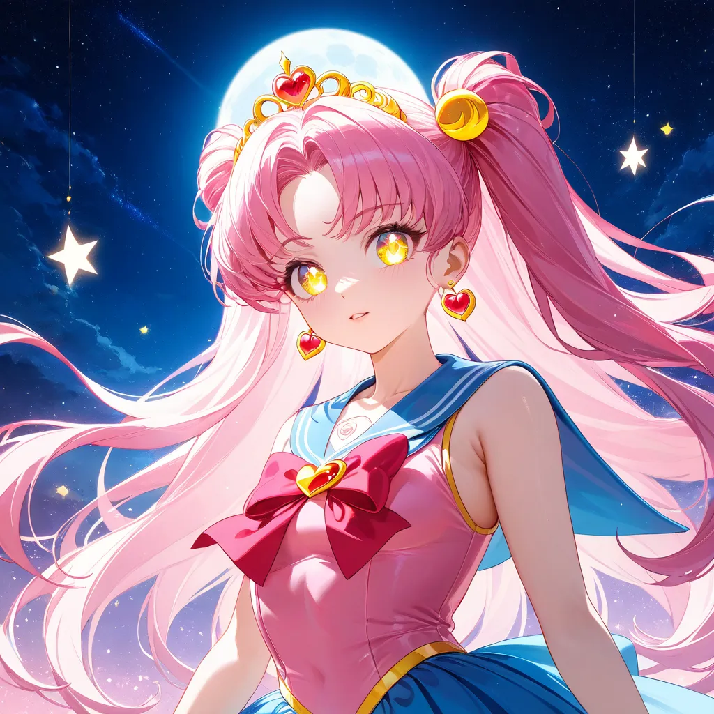 Anime Clásico IA - Estética de los 90 como Sailor Moon