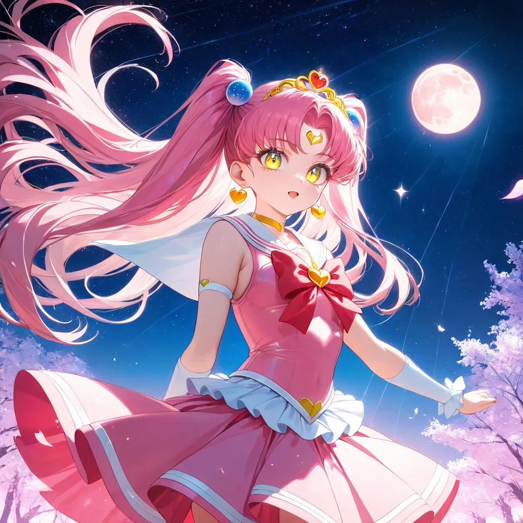 Anime Clásico IA - Estética de los 90 como Sailor Moon