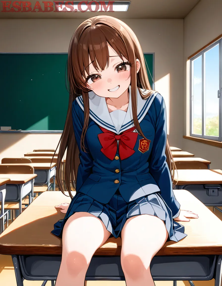 Anime con Estudiantes en Aulas Arte Escolar