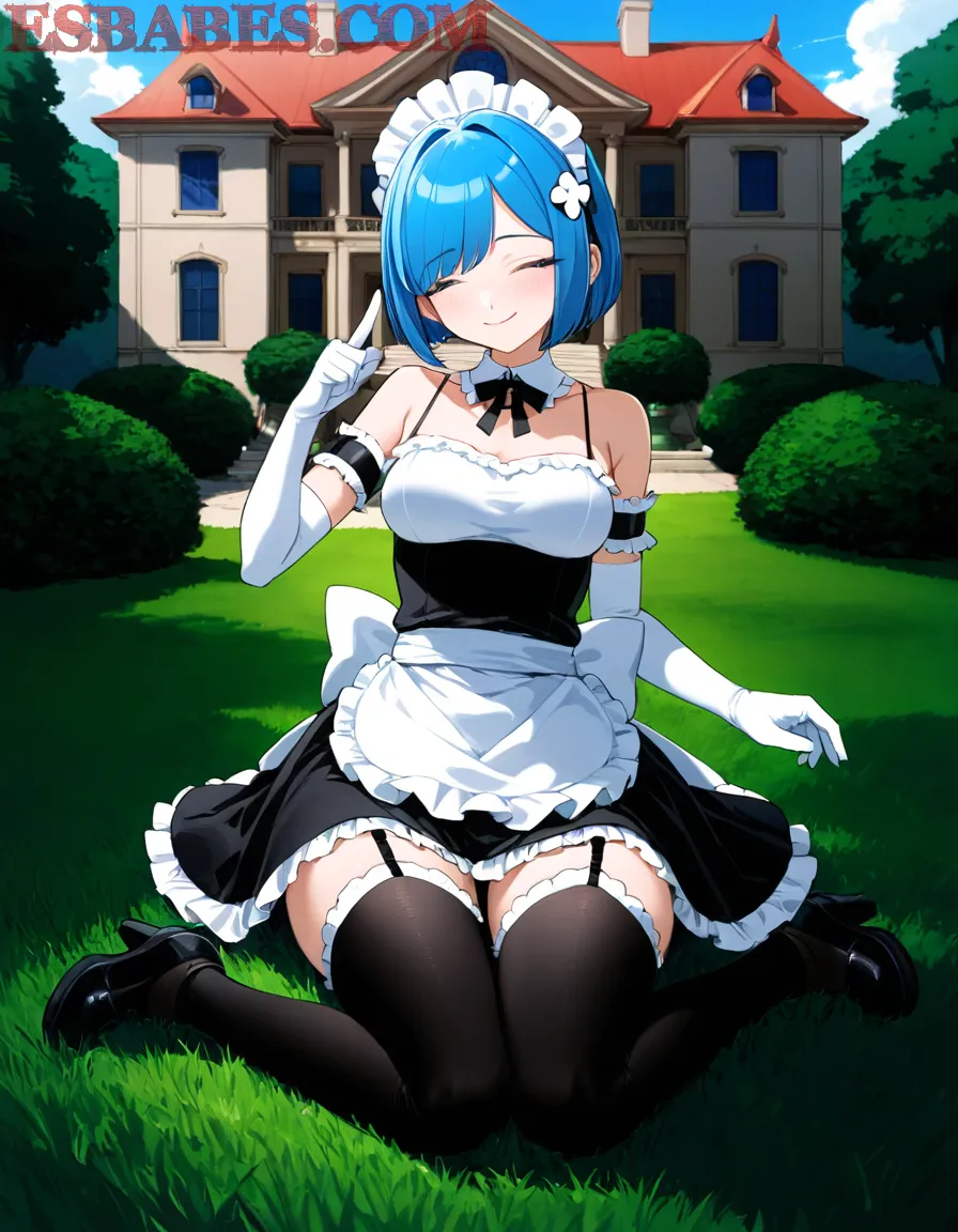 Descubre el Encanto del Anime con Chicas Maid en Escenarios Clásicos