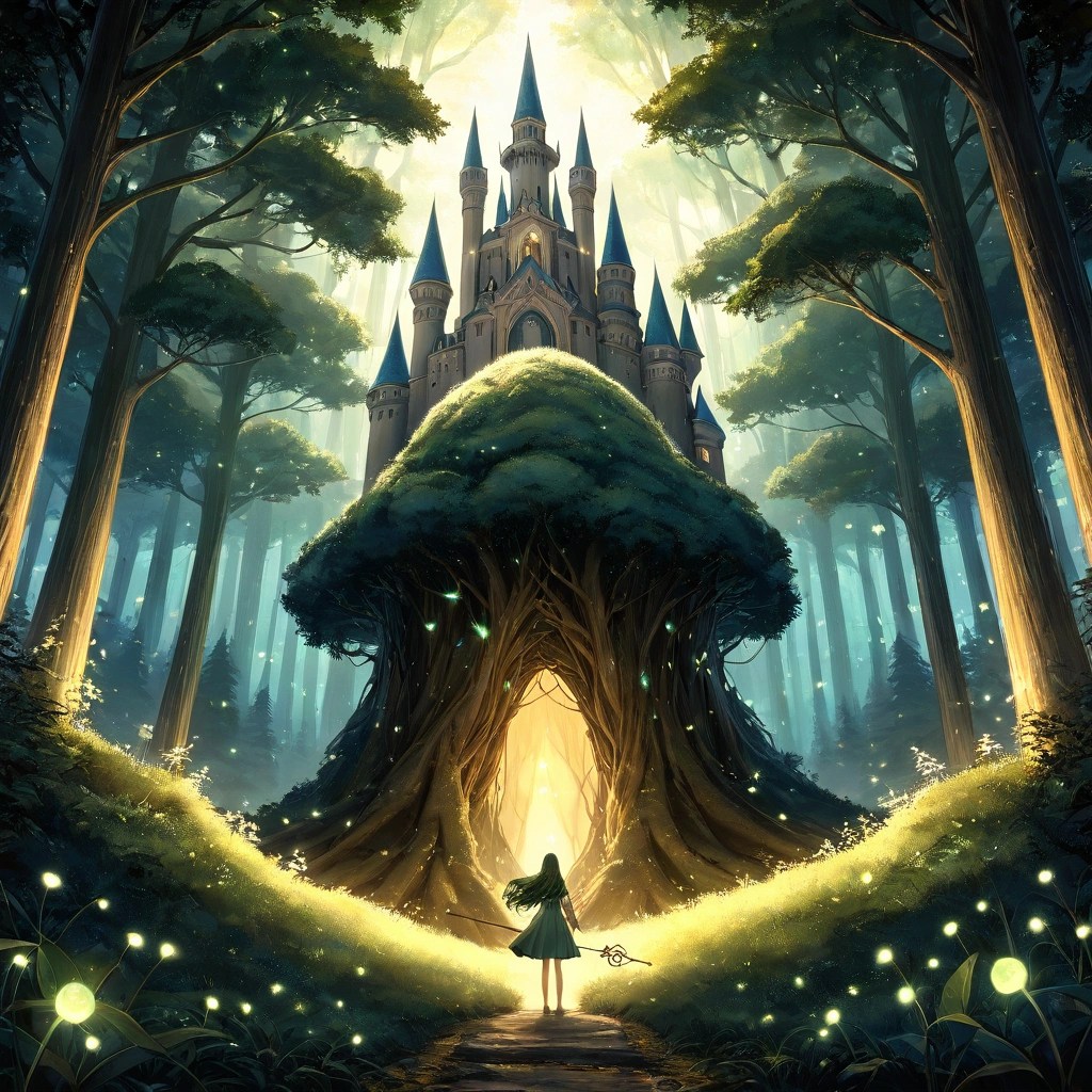 Imágenes Fantasy Anime IA: La Magia de Studio Ghibli