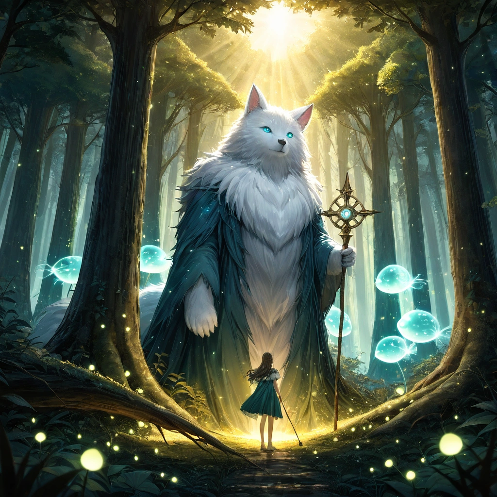 Imágenes Fantasy Anime IA: La Magia de Studio Ghibli