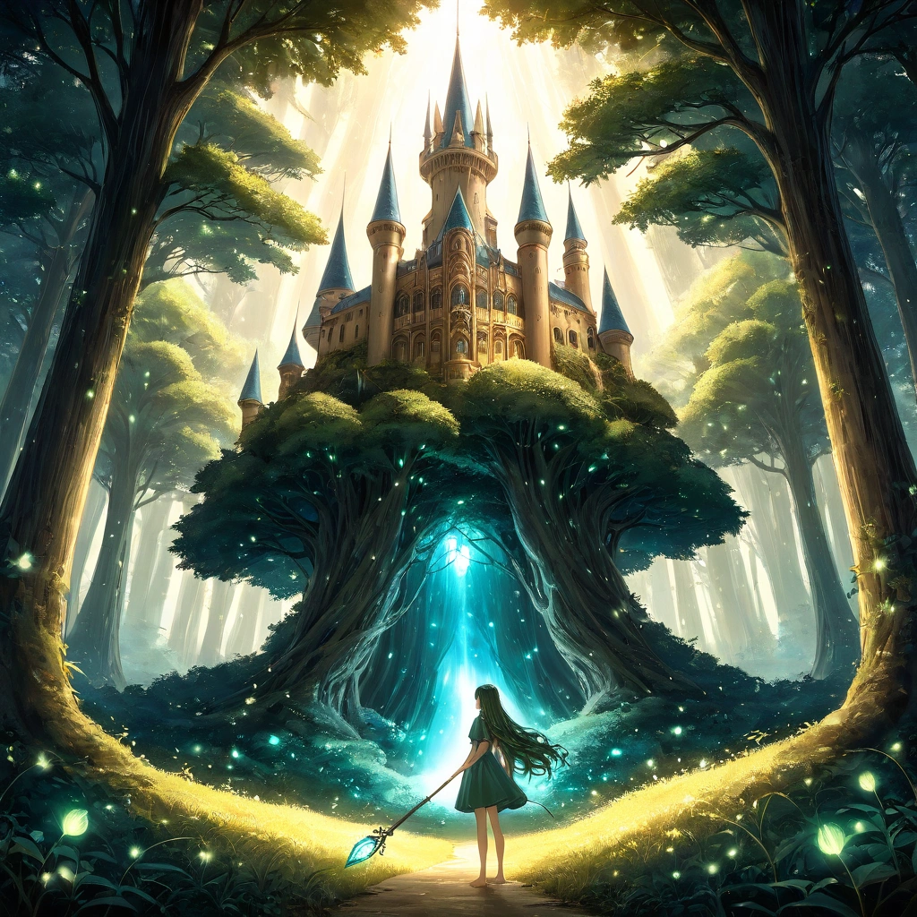 Imágenes Fantasy Anime IA: La Magia de Studio Ghibli