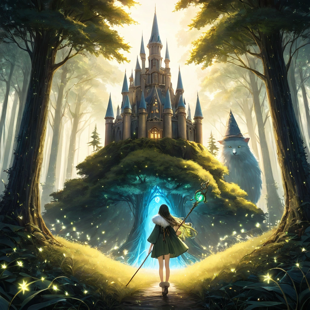 Imágenes Fantasy Anime IA: La Magia de Studio Ghibli