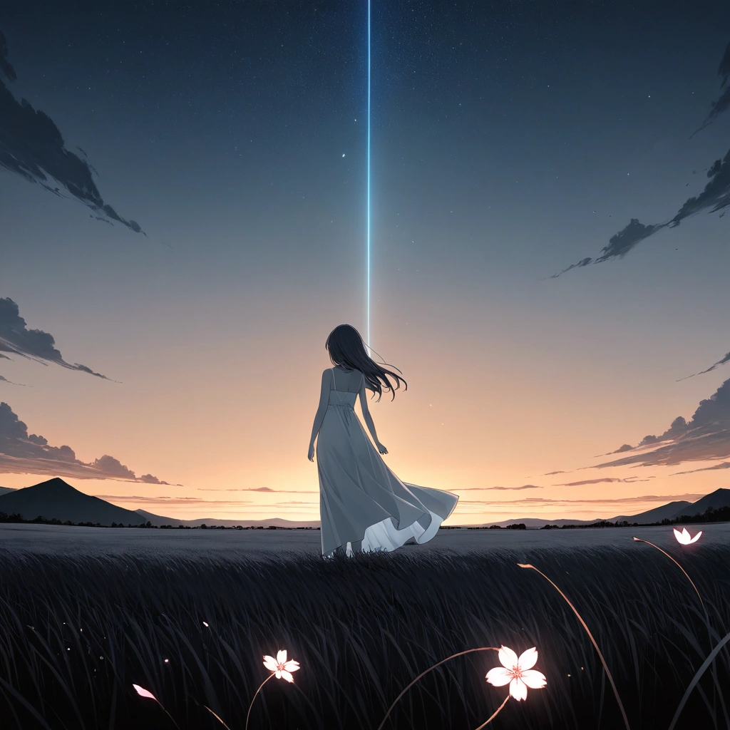 Imágenes Minimalista Anime IA: La Belleza de lo Simple