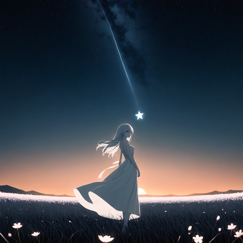 Imágenes Minimalista Anime IA: La Belleza de lo Simple