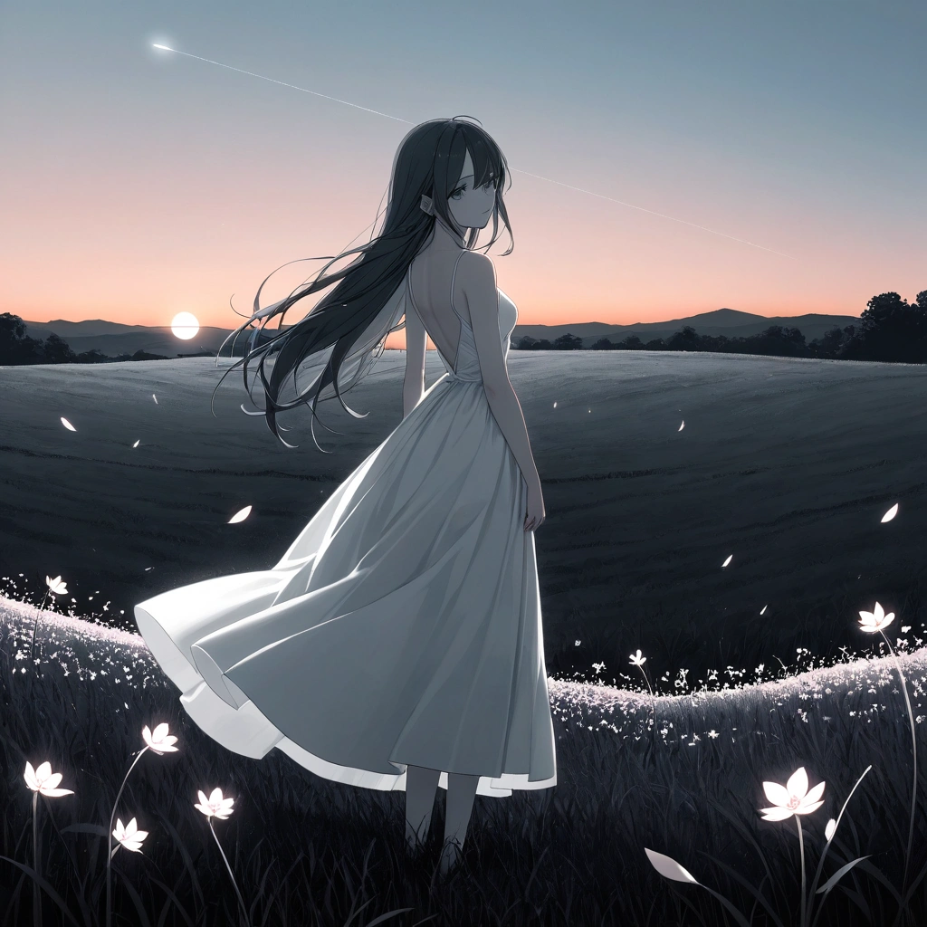 Imágenes Minimalista Anime IA: La Belleza de lo Simple