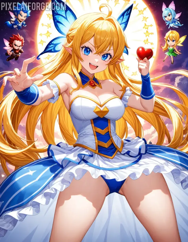 Lucy Heartfilia Maga Celestial con un Gran Espíritu de Lucha