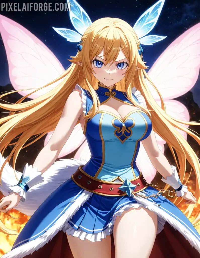 Lucy Heartfilia Maga Celestial con un Gran Espíritu de Lucha