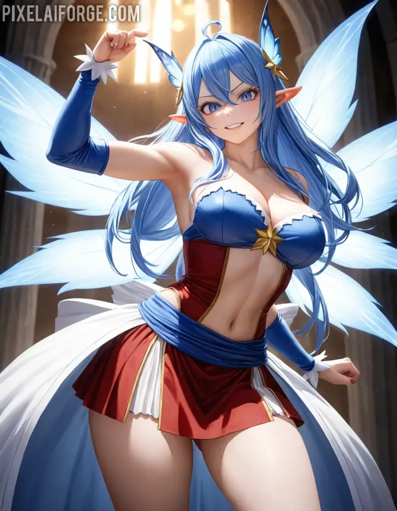 Lucy Heartfilia Maga Celestial con un Gran Espíritu de Lucha