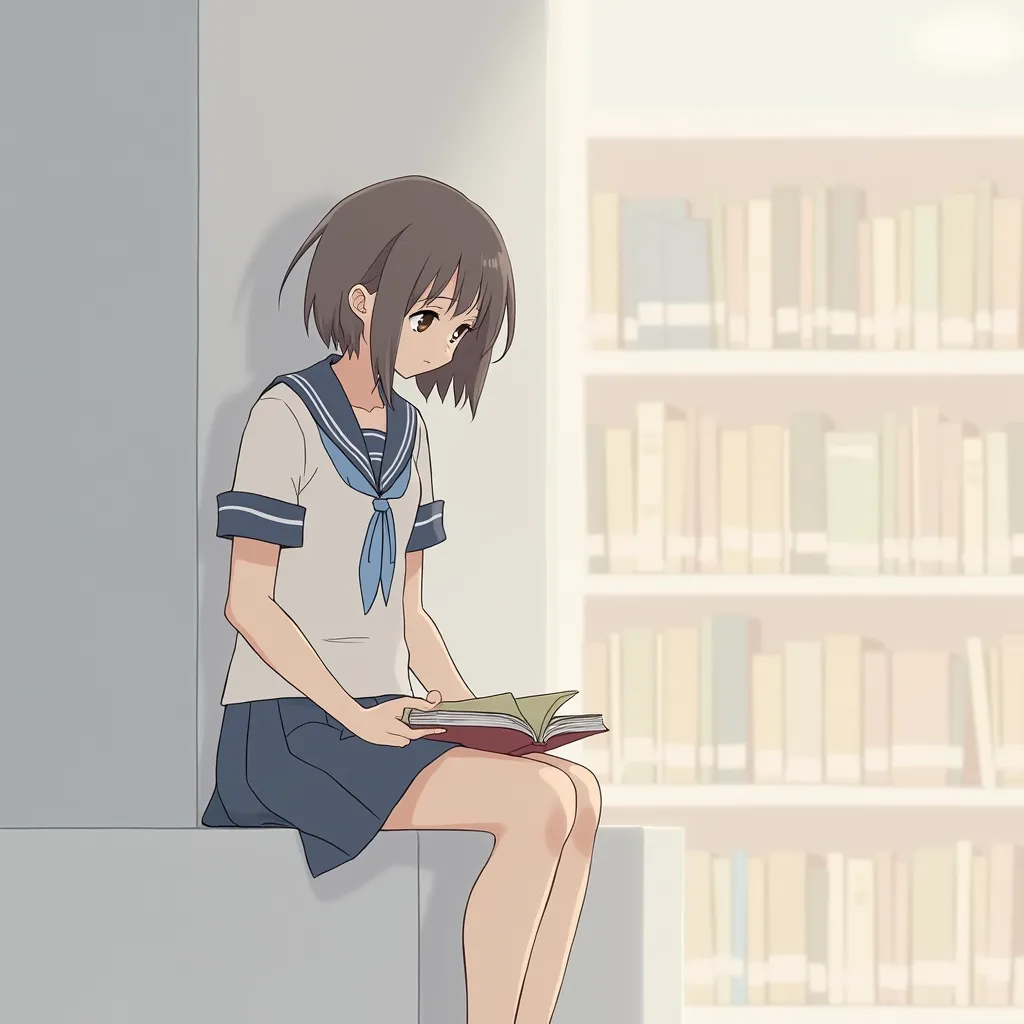 Yuki Nagato en La Melancolía de Haruhi Suzumiya