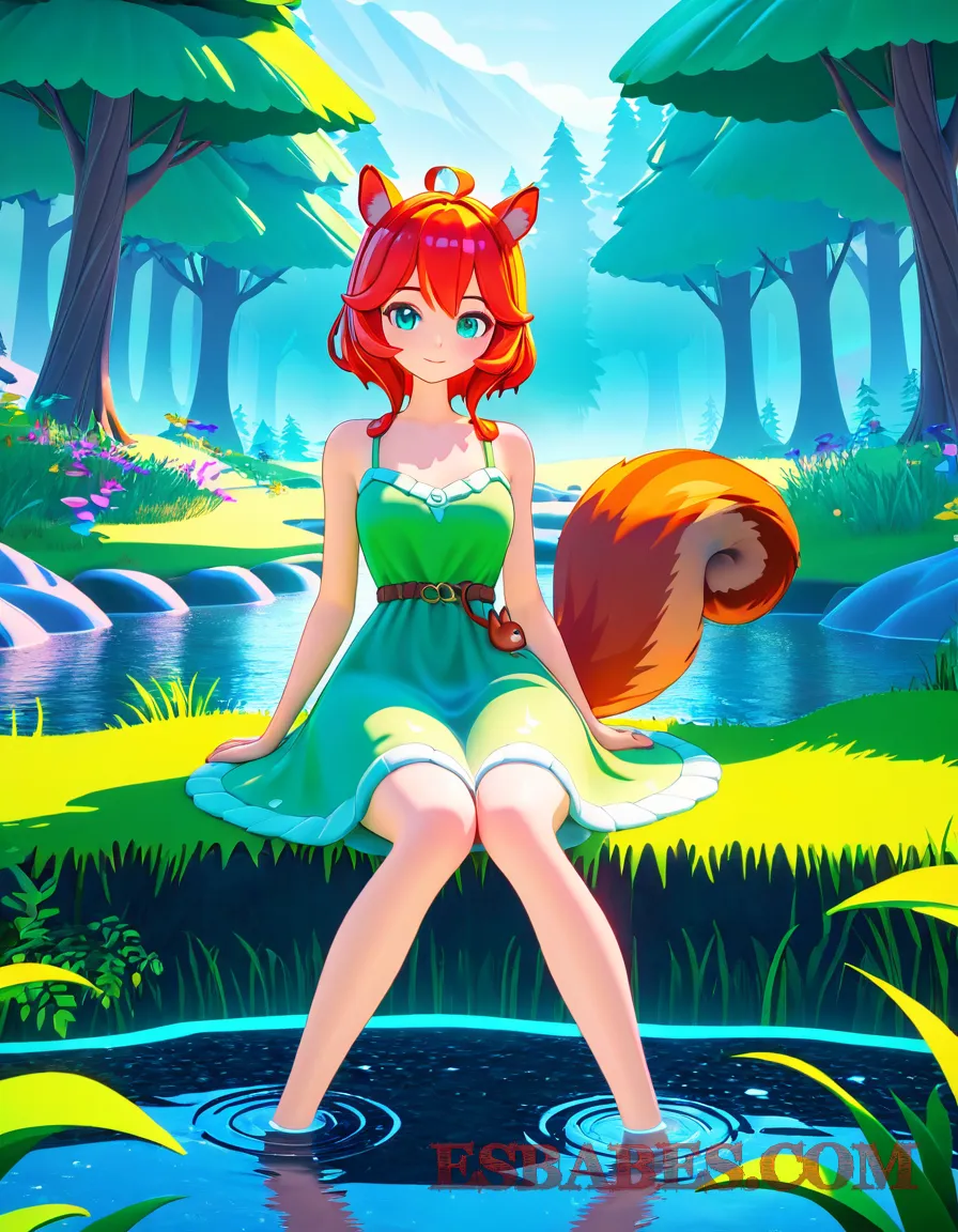 Arte erótico de Adolescente Apolonia Lapiedra En Lenceria Negra generado por IA