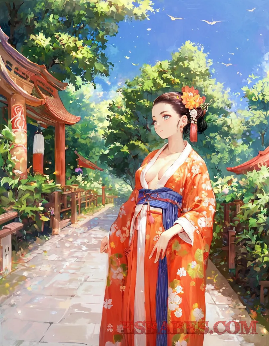 Arte erótico de Anthea Page Desnuda En La Piscina generado por IA