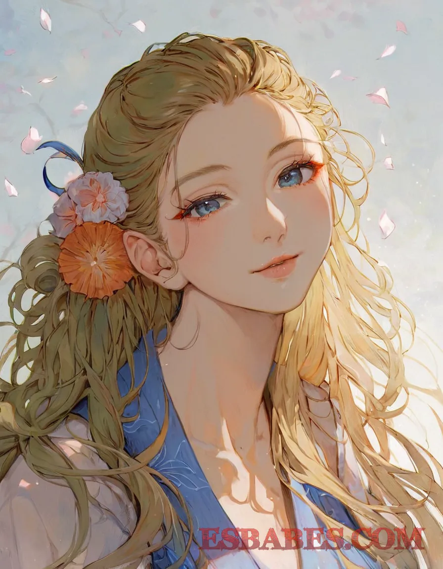 Arte erótico de Bailey Blue And Vanessa Two Blonde Hot Lesbian generado por IA