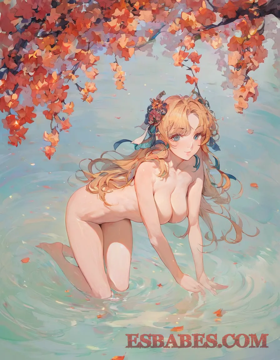 Arte erótico de Bashful Brittany generado por IA