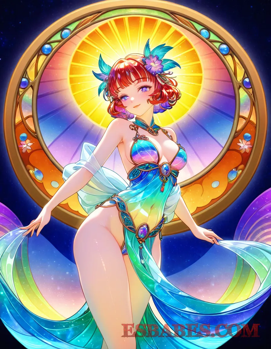 Arte erótico de Monja Desnuda 3d generado por IA