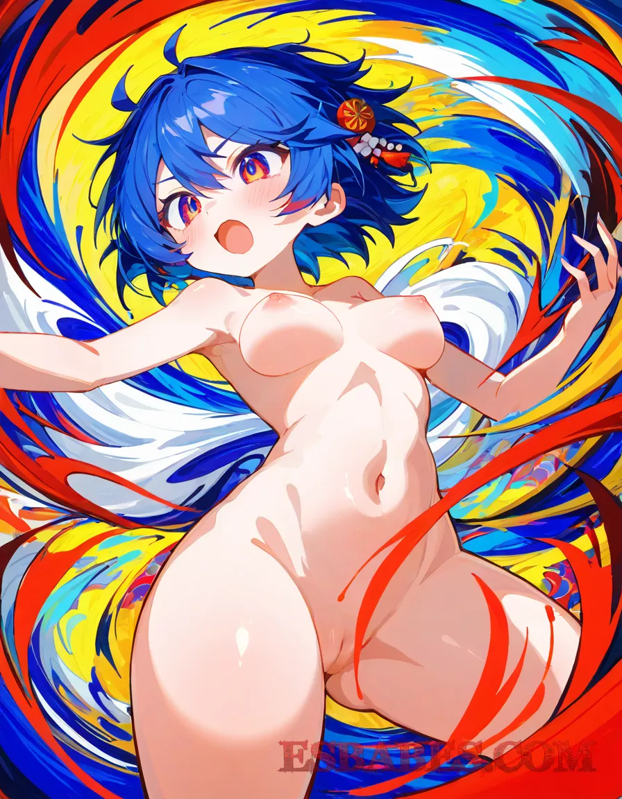 Arte erótico de Mujeres Desnudas En Los Anos 60 generado por IA