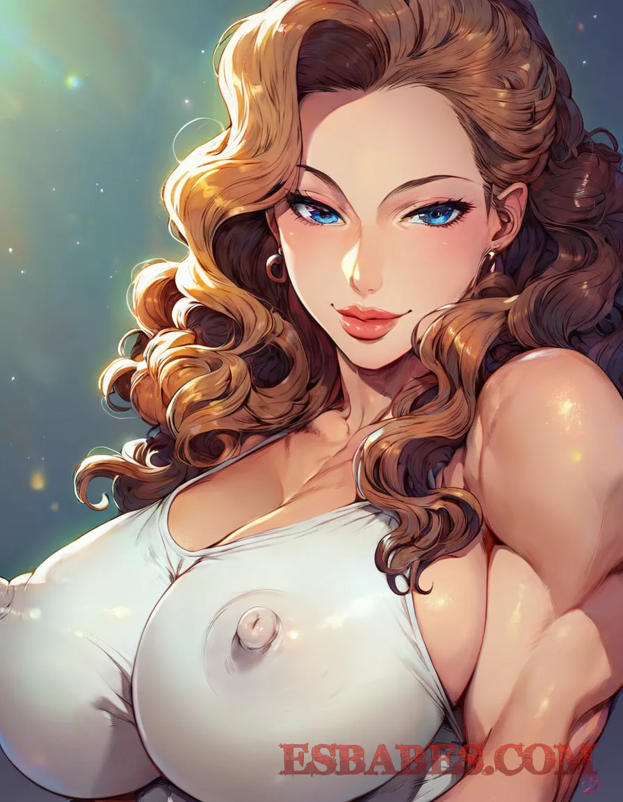 Arte erótico de Rubia Perfecta generado por IA