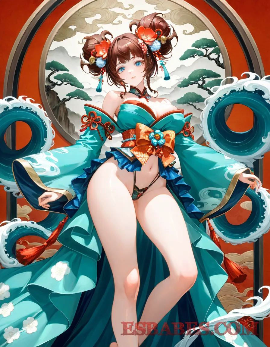 Arte erótico de Tetas De Espanolas Famosas Desnudas 2 generado por IA