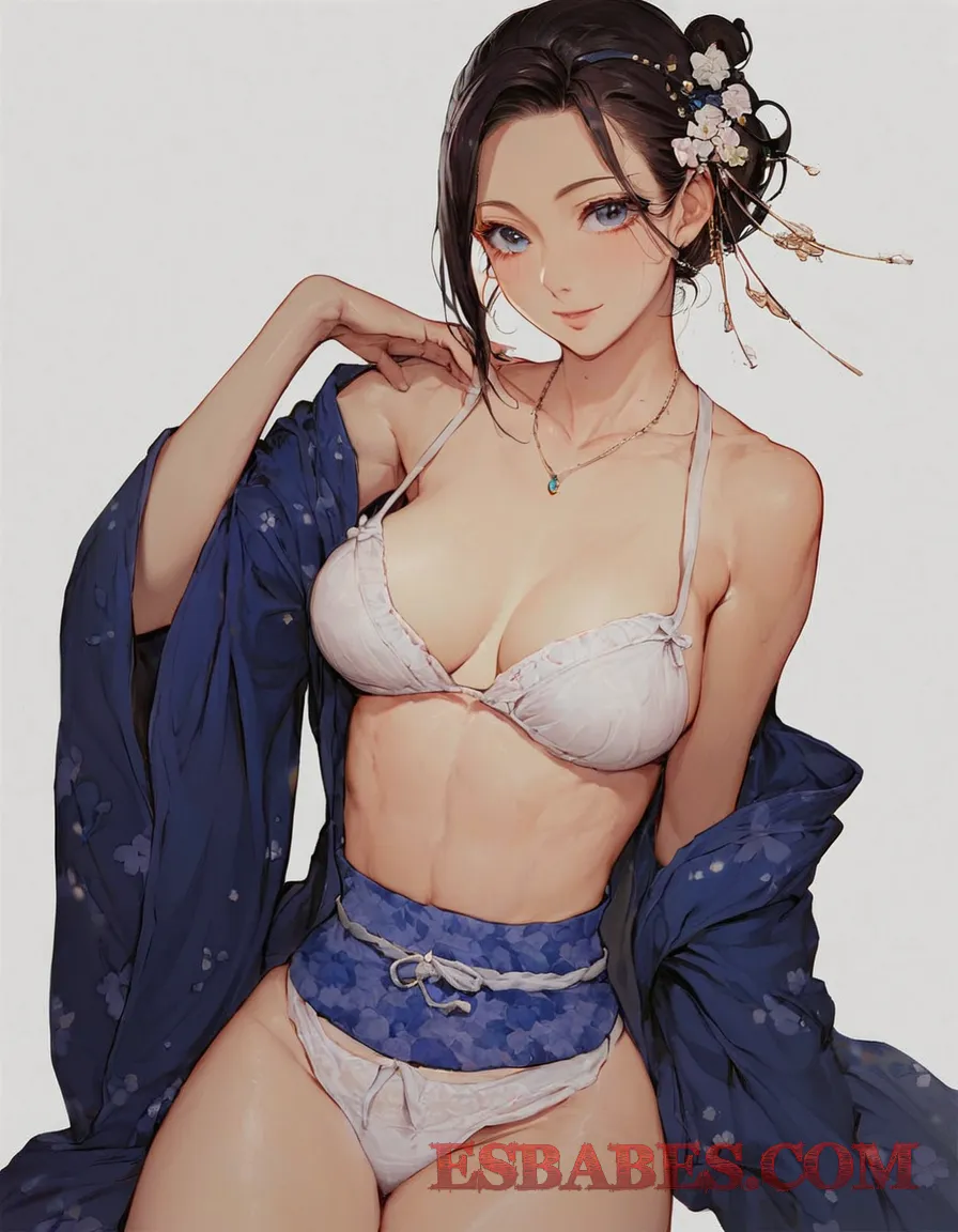 Arte erótico de Victoria Blaze Public Naked 2 generado por IA