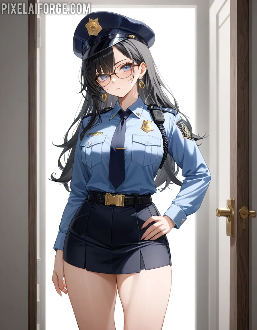 Anime Police Officer: Style and Authority