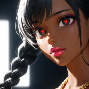 Arte Anime de Chica con Trenza Creado con Fooocus Arte Anime de Chica con Trenza Creado con Fooocus