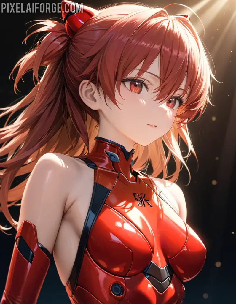 Asuka Evangelion nacionalidad alemana y estadounidense