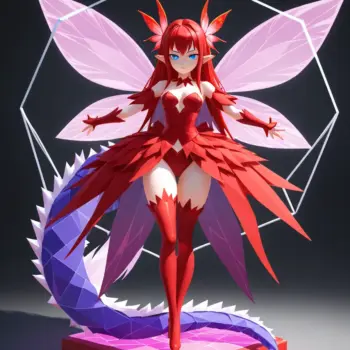 Enchanting Fairy Anime Art Created with Fooocus AI