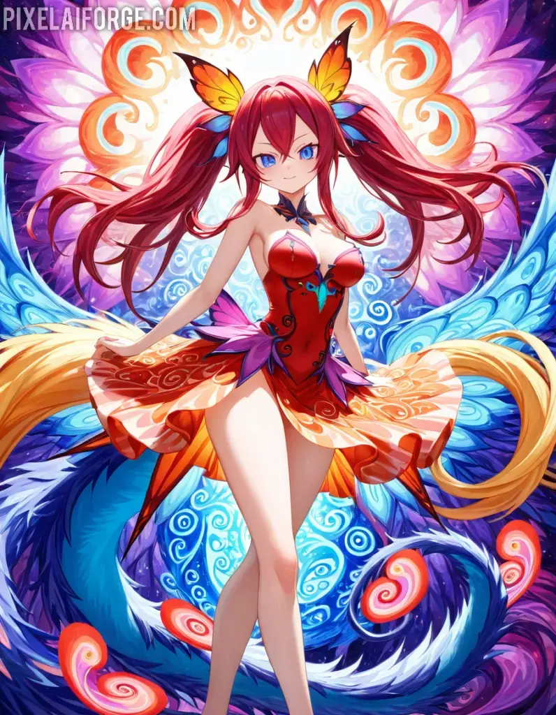 Enchanting Fairy Anime Art Created with Fooocus AI