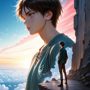 Shingeki no Kyojin: ¿Dónde ver todas las temporadas online? Eren mira hacia el horizonte mientras busca plataformas para ver Shingeki no Kyojin