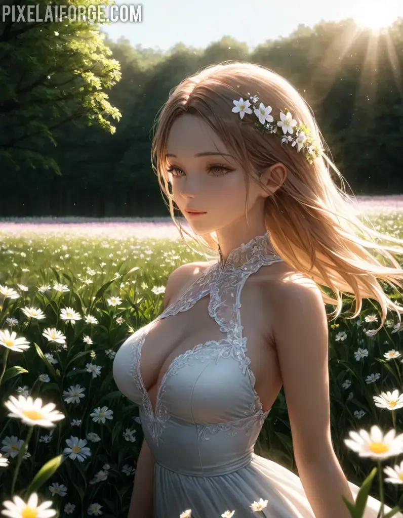 Flower Gardener 14-18 años de naturaleza en anime