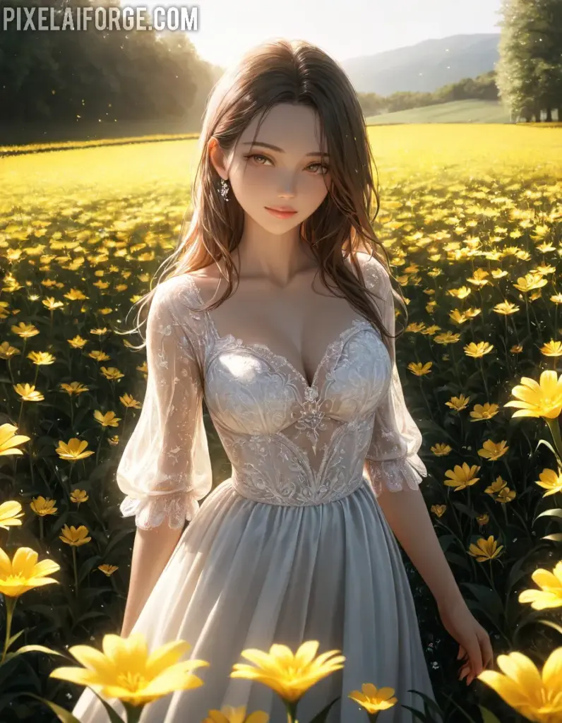 Flower Gardener 14-18 años de naturaleza en anime