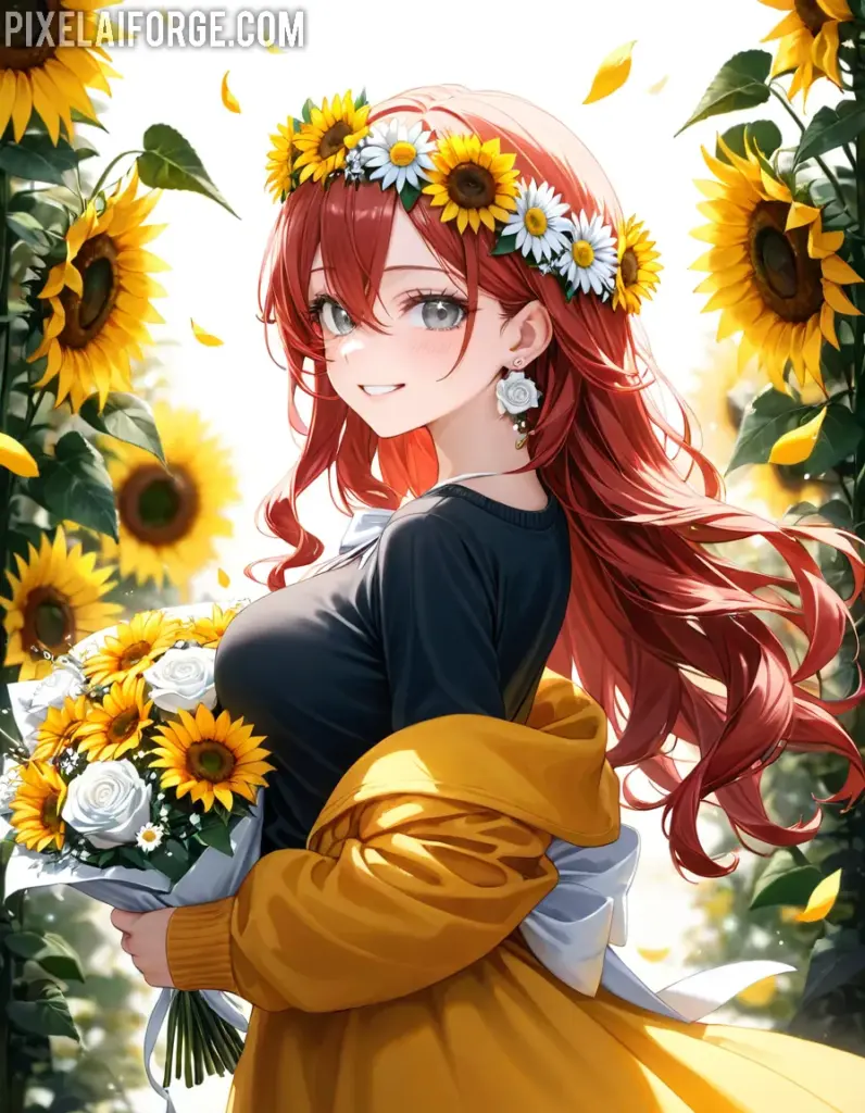 Fondos Florales para Móvil: Encanto Anime Natural