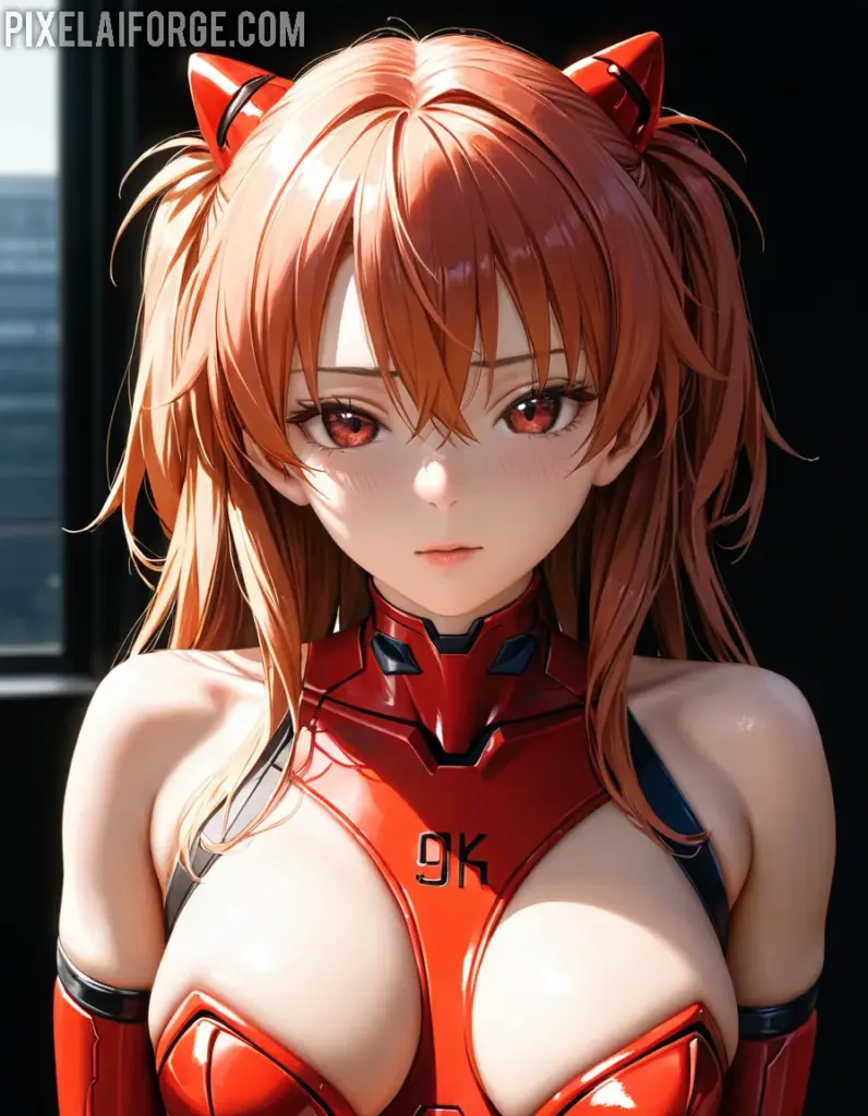 Imágenes Ultra-Detalladas Generadas por IA de Asuka Langley Soryu