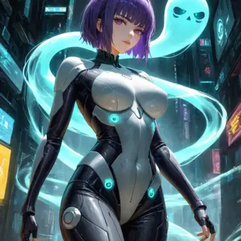 Kusanagi Motoko La Mayor de Ghost in the Shell