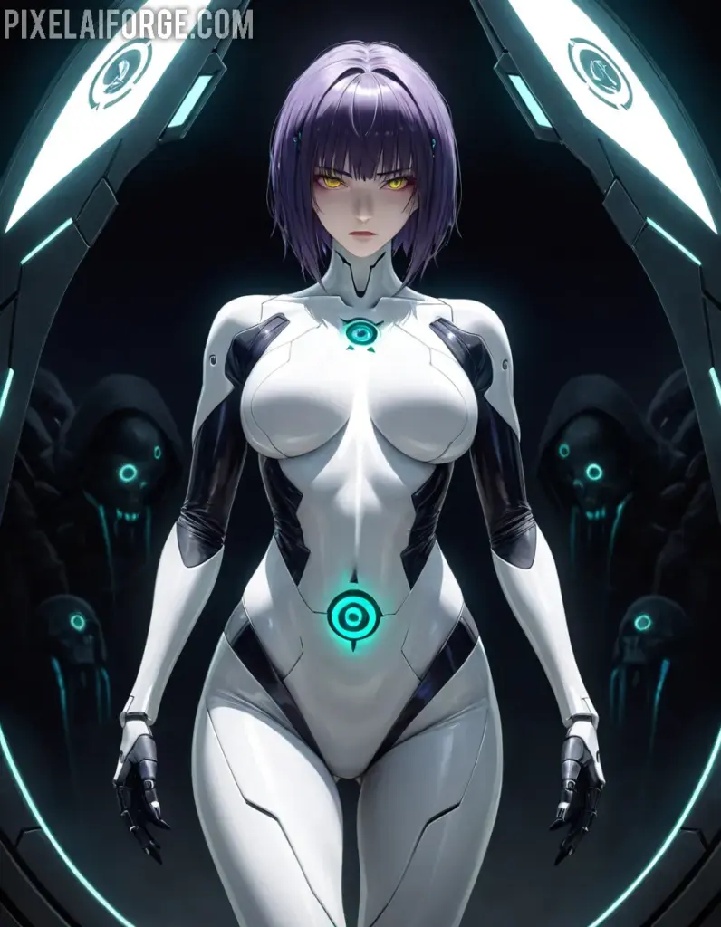 Kusanagi Motoko La Mayor de Ghost in the Shell