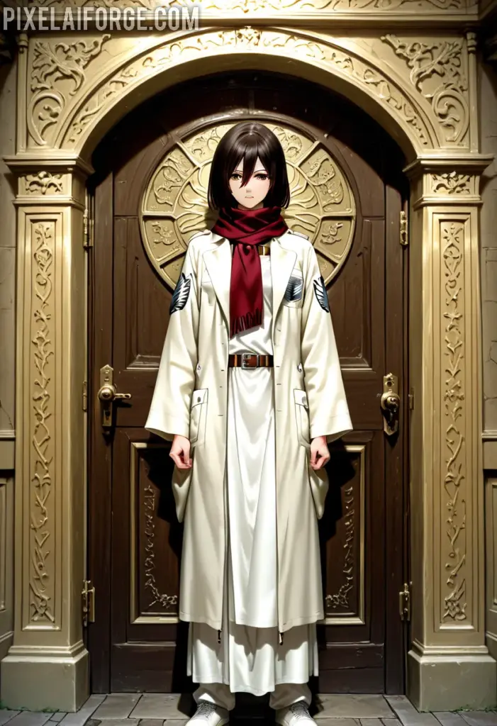 Mikasa contempla las líneas temporales de Attack on Titan