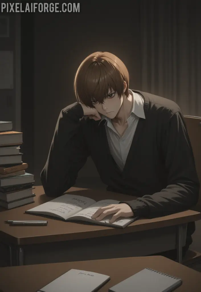 Primer Uso del Death Note El Nacimiento de Kira