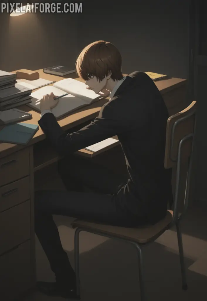 Primer Uso del Death Note El Nacimiento de Kira