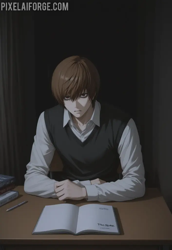 Primer Uso del Death Note El Nacimiento de Kira