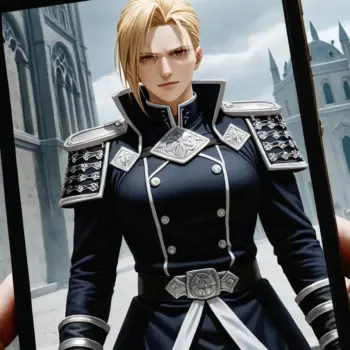 Riza Hawkeye 25 años, francotiradora de Fullmetal Alchemist