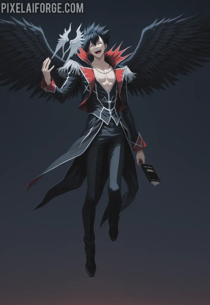 Ryuk El Shinigami Observador del Juego de la Muerte