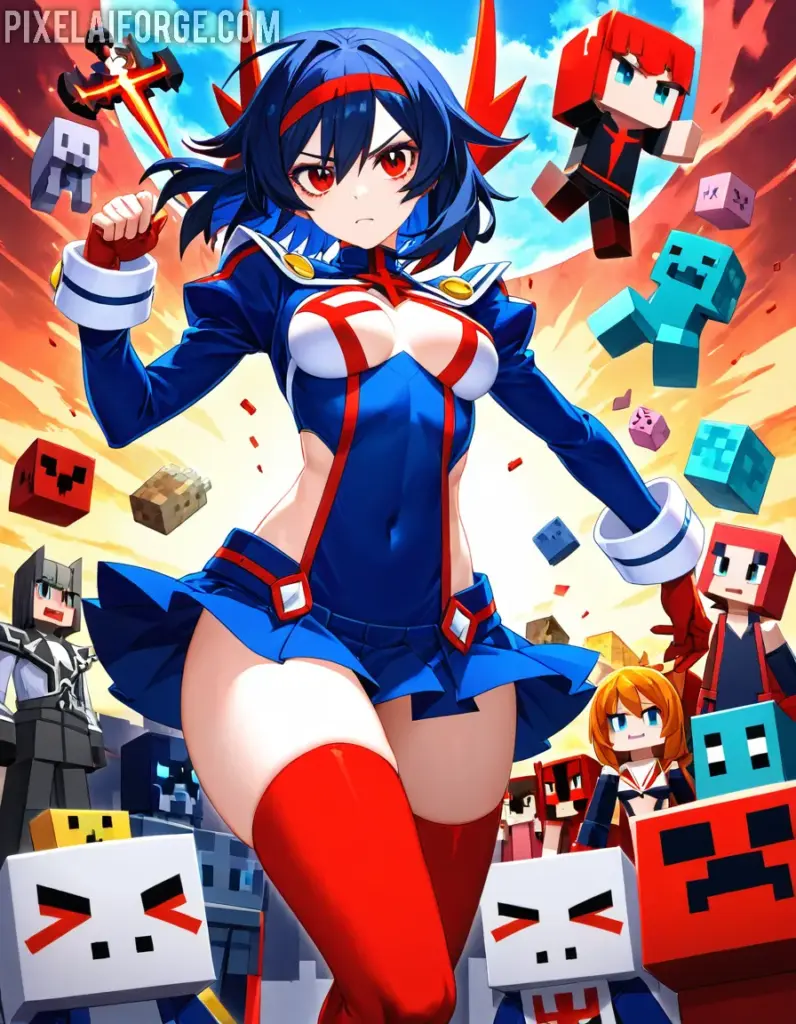 Ryuko Matoi 17 años, rebelde de Kill la Kill
