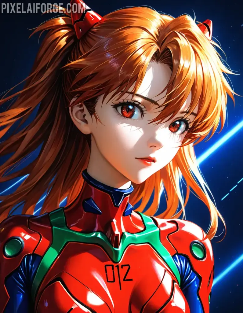Sabías que Asuka Langley Soryu tiene 14 años en Neon Genesis Evangelion