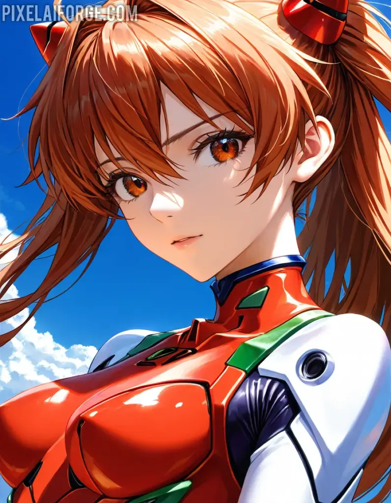 Sabías que Asuka Langley Soryu tiene 14 años en Neon Genesis Evangelion