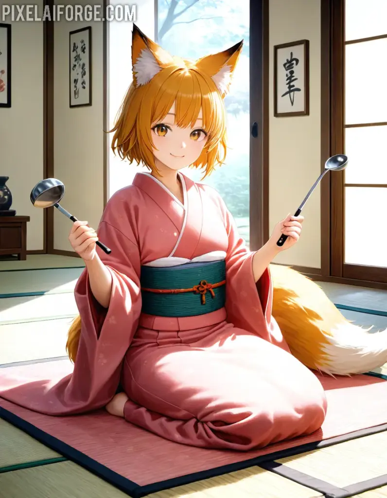 Senko 800 años de ternura en The Helpful Fox Senko-san