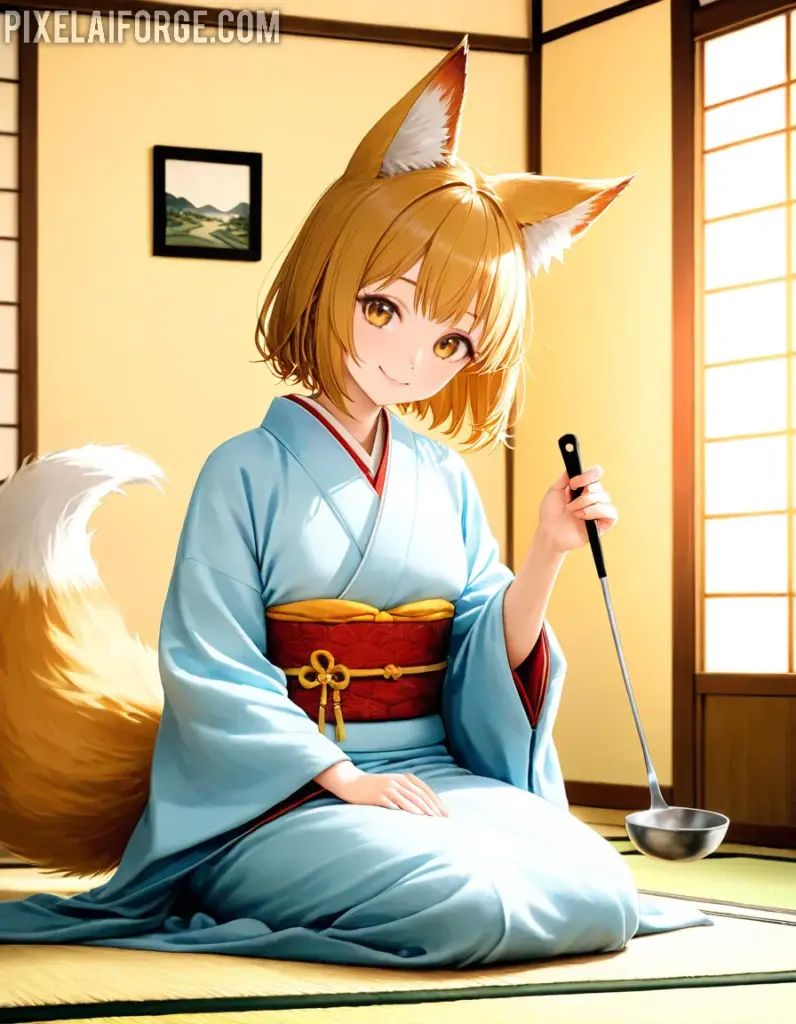 Senko 800 años de ternura en The Helpful Fox Senko-san