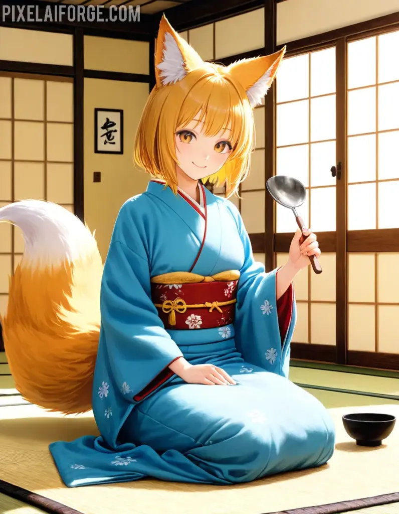 Senko 800 años de ternura en The Helpful Fox Senko-san