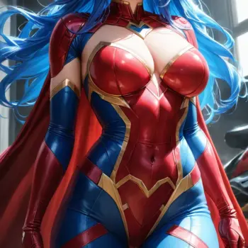 Superheroína Creada con Fooocus AI Arte Anime Superheroína Creada con Fooocus AI Arte Anime